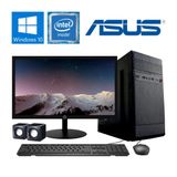 Computador Completo Pc Cpu  Spread Asus Intel Core I3 10gb Ssd 240gb Com Kit Monitor 15&quot; Windows 10