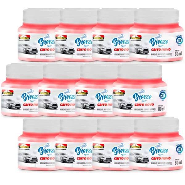 Kit Com 12 Odorizante Liquido 80ml - Proauto