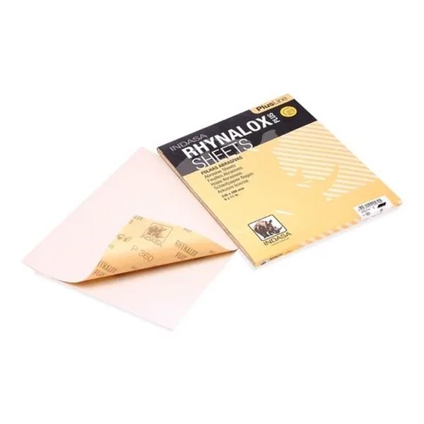 Kit Com 20 Lixa De Cada 150/220/320/400 Seco Rhynalox Indasa