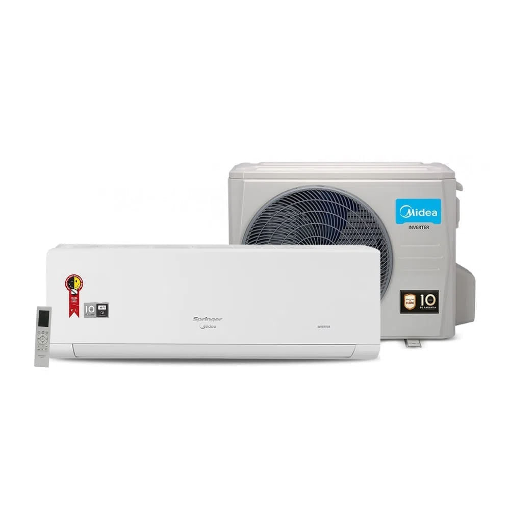 Ar Condicionado Split Hi Wall Inverter Springer Midea Xtreme Save Connect 18000 Btu/h Frio 42agvcc18m5 – 220 Volts