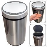 Lixeira Inox Automática 12 Litros Sensor De Presença Luxo