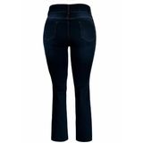 Calça Jeans reta Pau a Pique Básica Azul Escuro MARINHO - 46