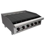 Char Broiler A Gás De Mesa Venâncio Professional 36&#39;&#39; R36ct-36c