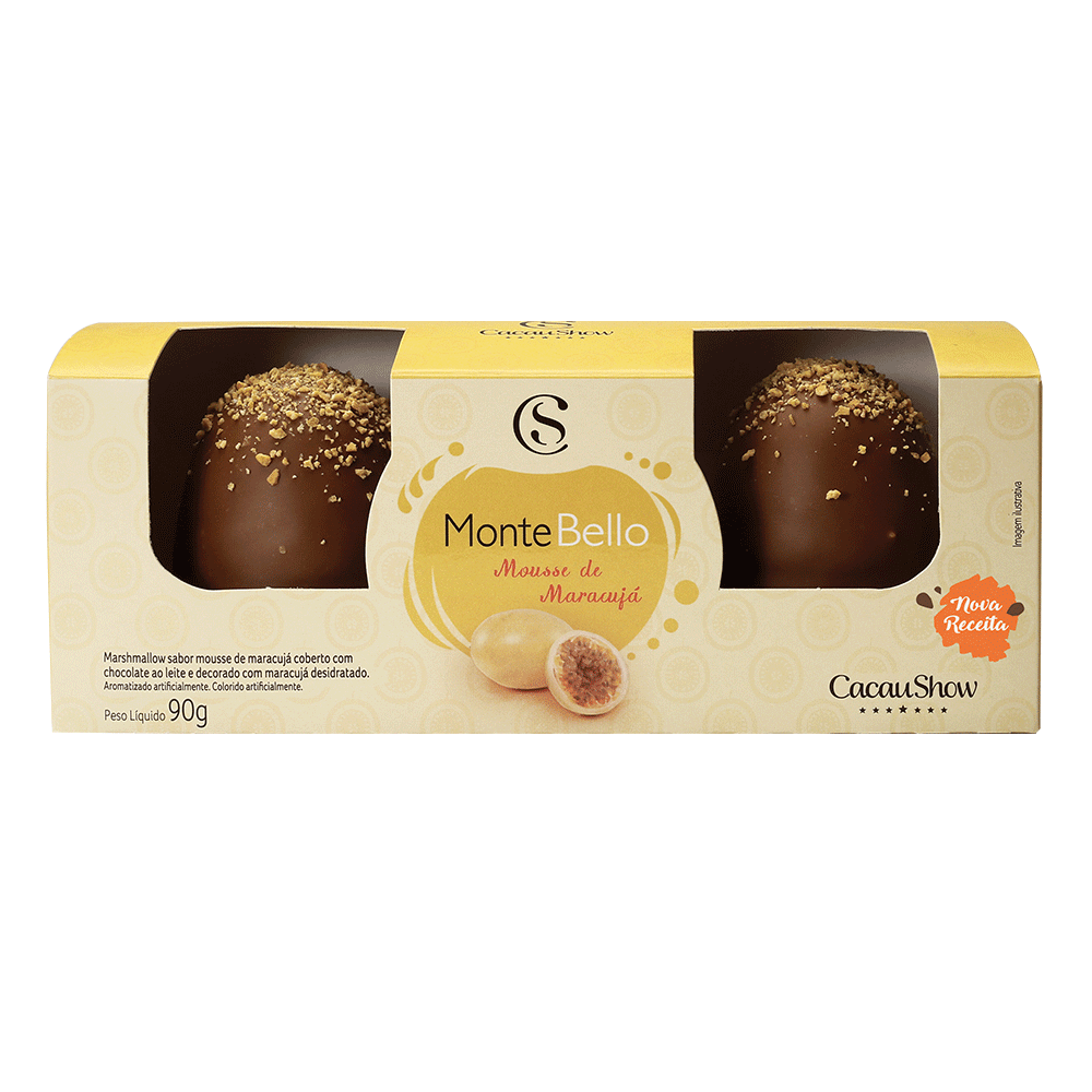 Montebello Mousse Maracujá 90g Cacau Show - Carrefour
