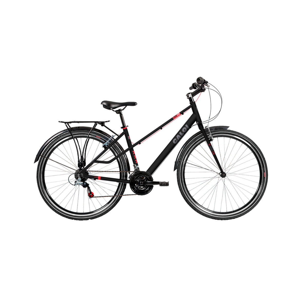 Bicicleta Aro 700 Caloi 21 Marchas Urbam Lazer Preta é boa?