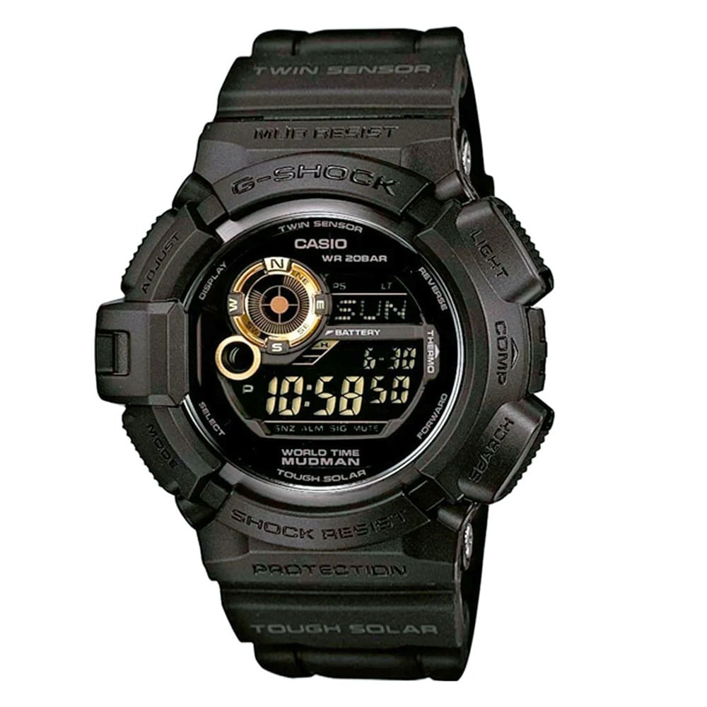 Relógio G-shock Mudman G-9300gb-1dr Tough Solar