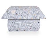 Colcha Solteiro Malha Brincadeira De Criança - Naturalle Fashion Estampada
