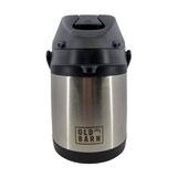 Garrafa Térmica De Inox Com Alavanca Tereré 2,5l Old Barn