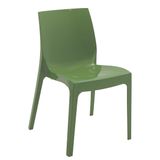 Cadeira Tramontina Alice Em Polipropileno E Fibra De Vidro Verde Oliva Tramontina