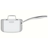 Panela Tramontina Grano Em Aço Inox Corpo Triplo Com Tampa E Cabo 20 Cm 3,1 L Tramontina