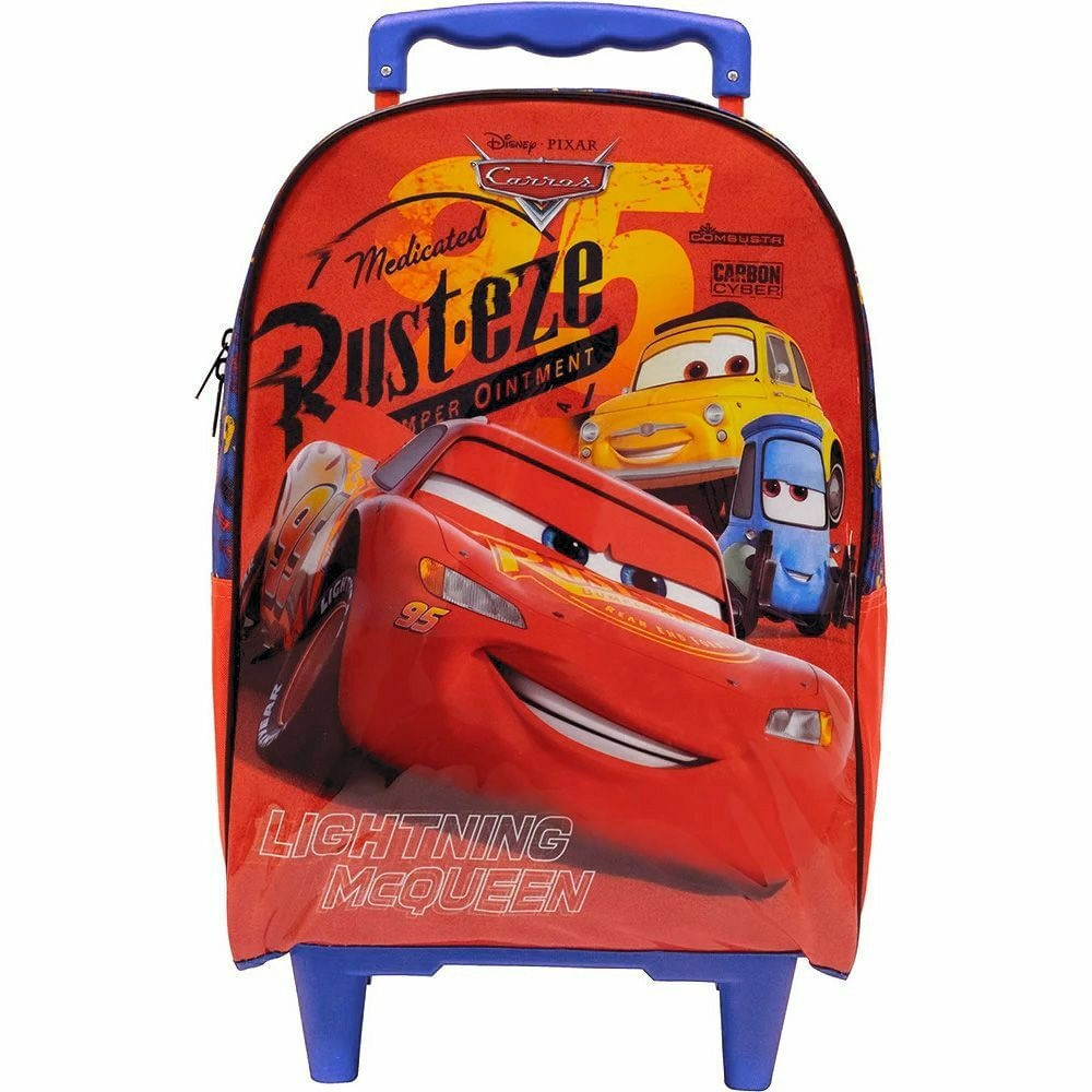 Mochila De Rodinhas Carros 40 Cm Disney Pixar Xeryus