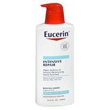 Eucerin Plus Dry Skin Therapy Intensive Repair Enriquecida Loção 16,9 Oz Por Eucerin (pacote Com 4)
