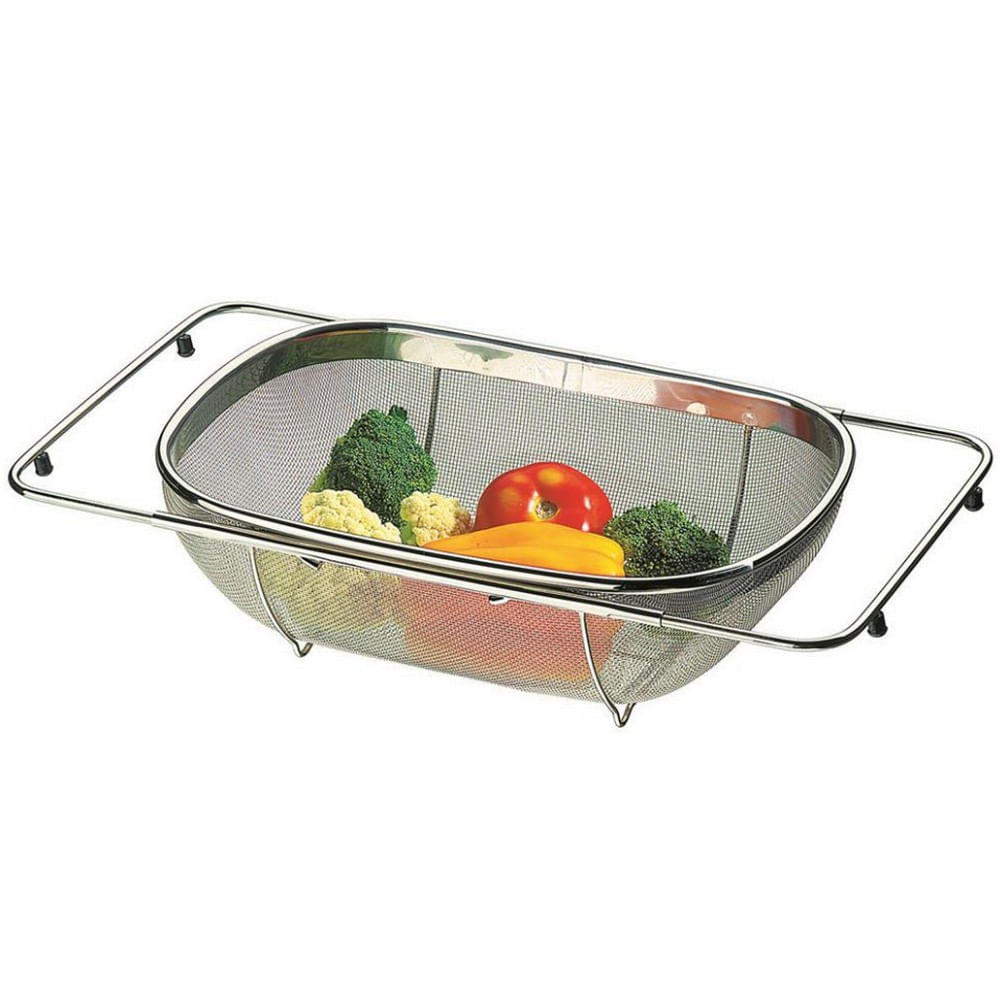 Cesto Para Lavar Frutas E Verduras Brinox Verona Em Aço Inox