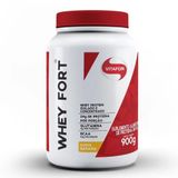 Whey Fort Vitafor Isolado E Concentrado 900g Banana