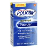 Pó Adesivo Para Dentadura Super Poligrip Extra Strength 1.6 Oz Por Super Poligrip (pacote Com 6)