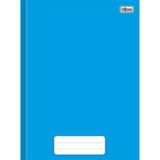 Caderno Brochura 80fls Pepper Azul 233650 - Tilibra