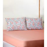 Jogo De Cama Queen Doce Vida Laranja Un