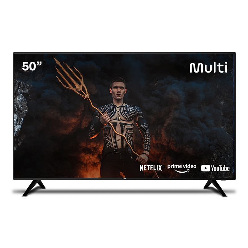 Tv 50" Dled Multilaser 4k - Ultra Hd Smart - Tl032m