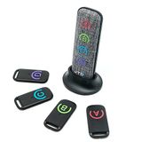 Localizador De | Do Localizador De Chaves De Malha Wireless Rf Lost Key And Wallet Finder Item Locator C/ Bateria Substituível (1 Transmisso