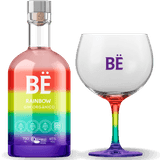 Kit Gin Bë Rainbow - Garrafa 750 Ml Com Taça