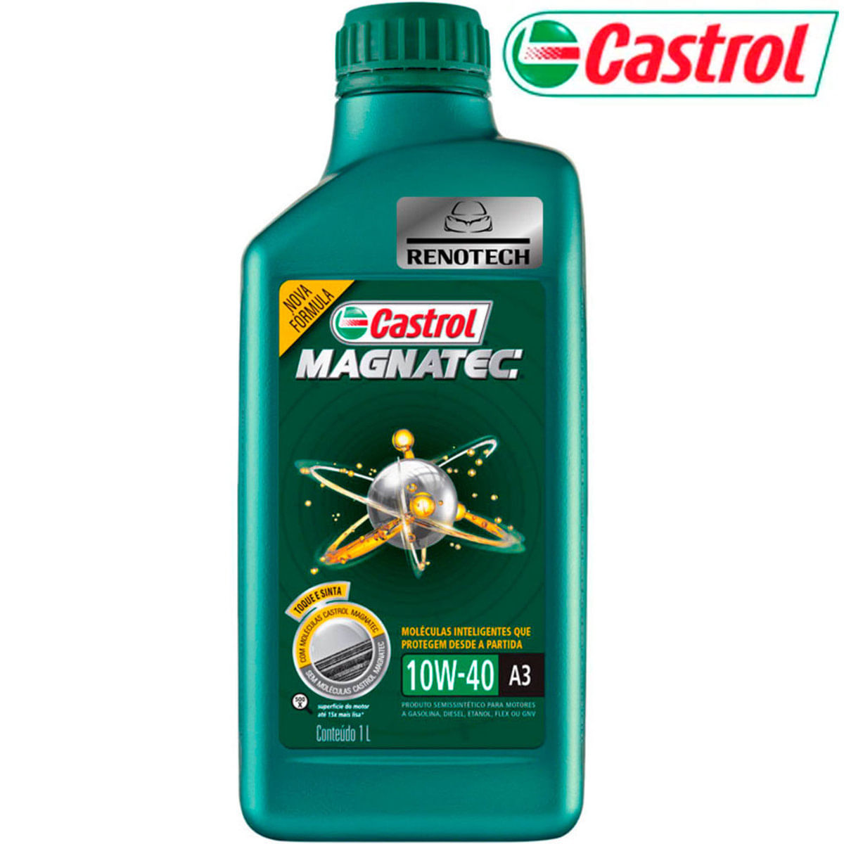3423498 - ÓLEO 10W40 SN CASTROL MAGNATEC A3 SEMI SINTÉTICO - 1 LITRO CASTROL é boa?
