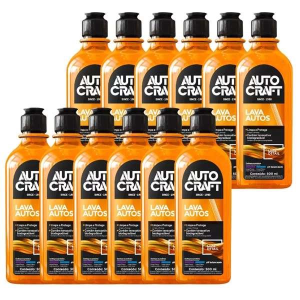 Kit Com 12 Lava Autos 500ml - Autocraft