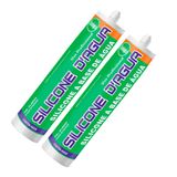 Kit 2 Selante Acrílico Para Trincas E Fissuras Sbrix Trinca 450g Preto