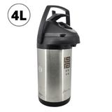 Garrafa Térmica De Inox Alavanca 4l Café Tereré Black Erva