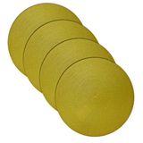 Jogo Americano 4 Peças Redondo 38cm Manaus - Niazitex Amarelo