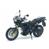 Moto Miniatura Triumph Tiger 800 Esportiva Bonita Colecionar
