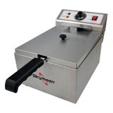 Fritadeira Eletrica Inox Fe-10-n 5 Litros 1 Cuba 127v - Skymsen