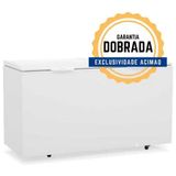 Freezer Horizontal Ghbs-510 Branco 510 Litros 2 Tampas Cegas 127v - Gelopar