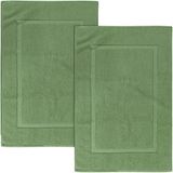 Toalhas De Algodão Tapetes De Banho Com Banda De Algodão, Verde Sábio, Não Um Tapete De Banheiro, 21 X 34 Polegadas, 100% Algodão Gir