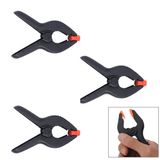 Kit 3x Alicates Garra De Mola 6&quot; Braçadeira E Suporte De Fundos Fotográficos (média)