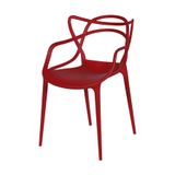 Cadeira Allegra Solna  Pp Vermelho