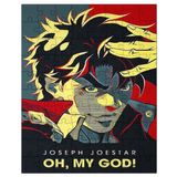 Quebra-Cabeça Personalizado 90 Peças - 30 cm x 20 cm JoJo's Bizarre Adventure (BDX2)