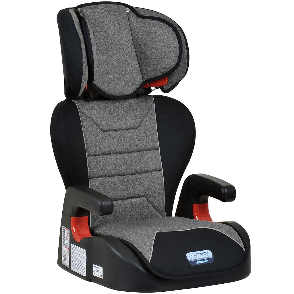 Cadeirinha Para Carro Burigotto Protege 15-36kg Mesclado Cinza