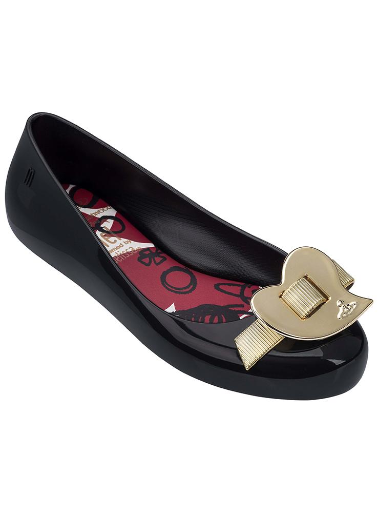 【極美品】Vivienne Westwood melissa 24cm Melissa Vivienne Westwood Anglomania + Mel Space Love - Preto