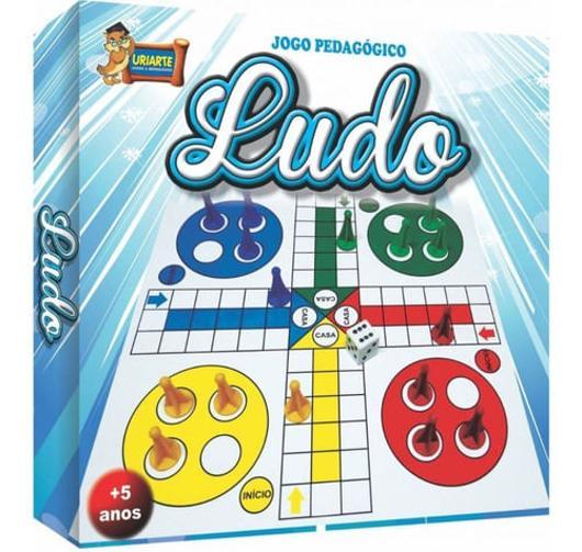 Jogo Ludo Tabuleiro Educativo Madeira MDF Clássico Sapinhos