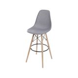 Banqueta Eames Colmeia - Cinza