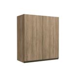 Armario Aereo Cozinha Modulado Maxxi G764 2 Portas Nogal Kappesberg