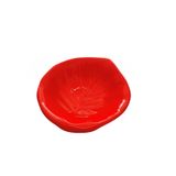 Tigela Bowl Cumbuca Folha Funda 500ml Em Cerâmica Luxo