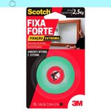 Fita Dupla Face Fixa Forte 24 Mm X 2 M - 3m