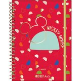 Agenda Permanente   Mickey Arts Vermelho