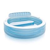Piscina Inflável Lounge Com Assento 590 Litros Intex
