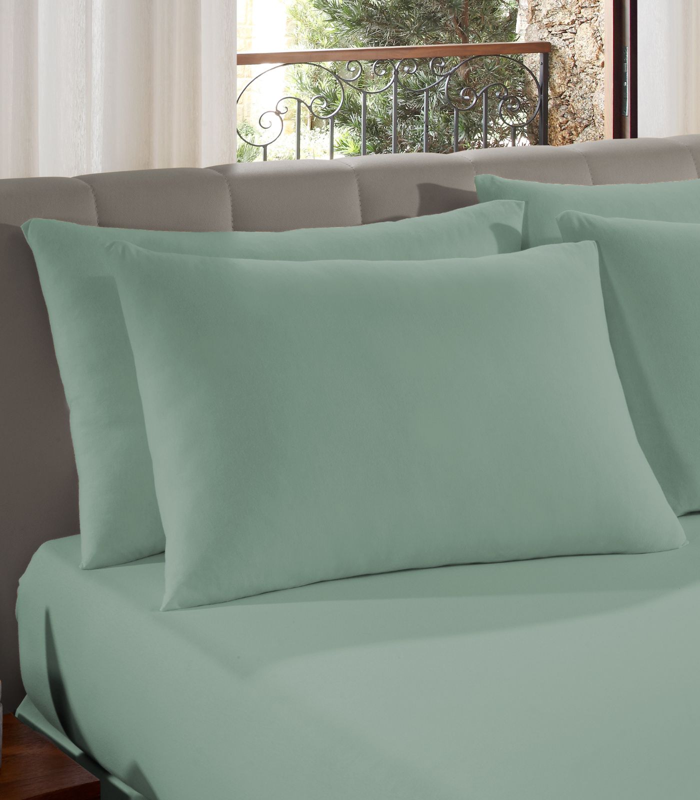 Fronha Avulsa Lisa Vivaldi Verde Un