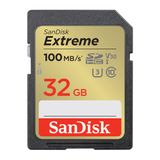 Cartão De Memória Sdhc Sandisk 32gb Cartão Sd 100mbs C10 V3