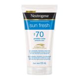 Loção Protetora Neutrogena Sun Fresh Fps70 120ml