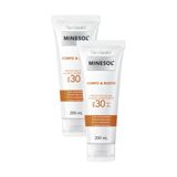 Kit 2 Protetores Solar Neostrata Minesol Corpo E Rosto Fps 30 200ml