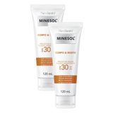 Kit 2 Protetores Solar Neostrata Minesol Corpo E Rosto Fps 30 120ml